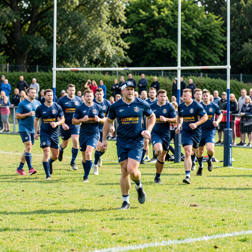 42 players take part in Rob Burrow charity match at Eastmoor Rugby Club